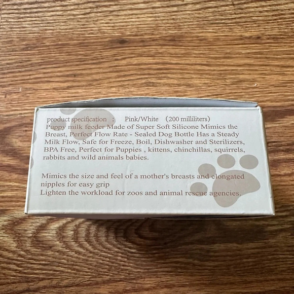 🆕 Silicone Puppy/Kitten Nipple Feeder, 200 ML - Picture 9 of 9